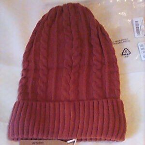 Hat Magisdu Rust Brown Merino Wool Blend For Winter Lined Soft New With Tags